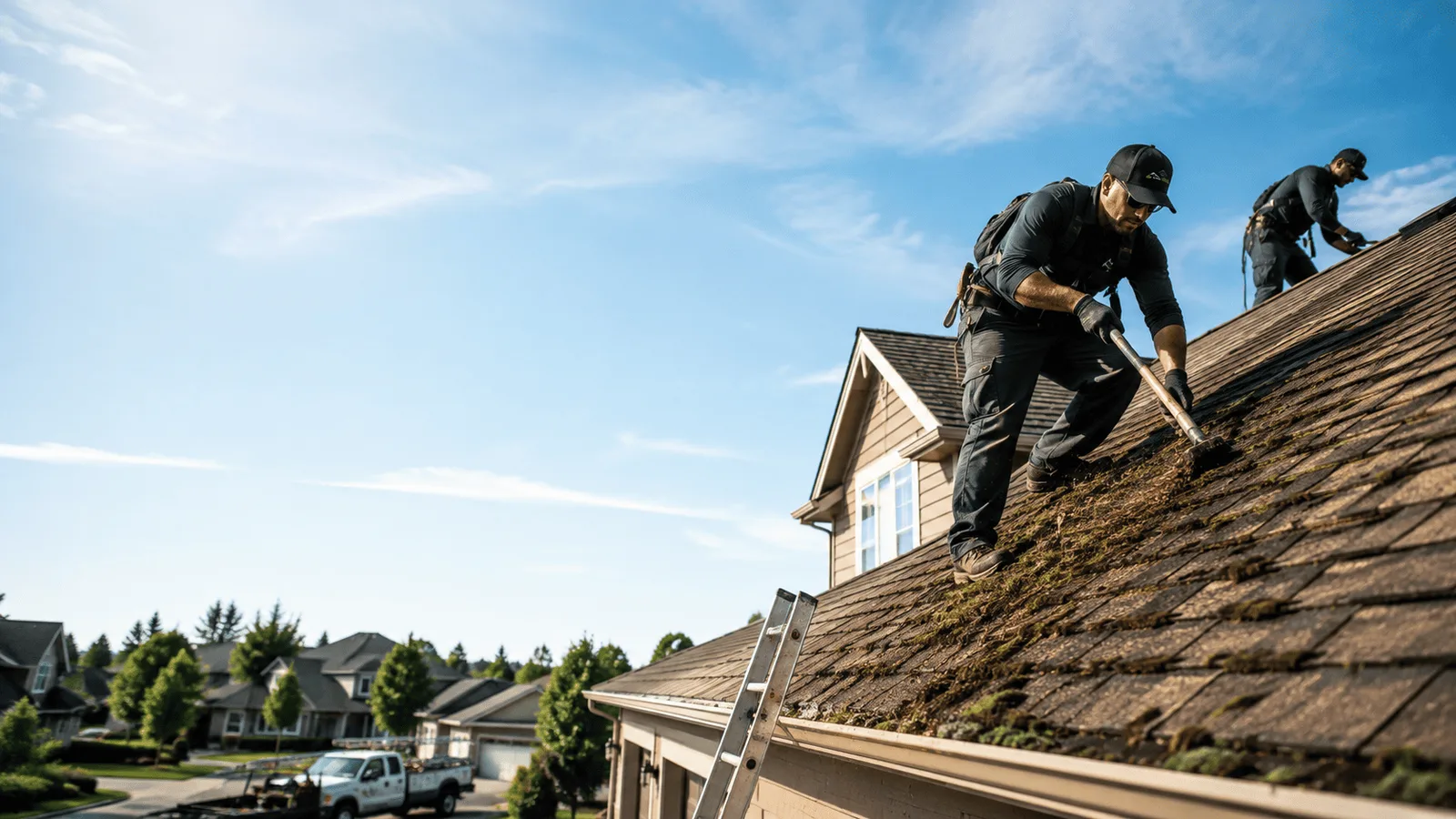 Roof Moss Removal in Paradise, PA near me